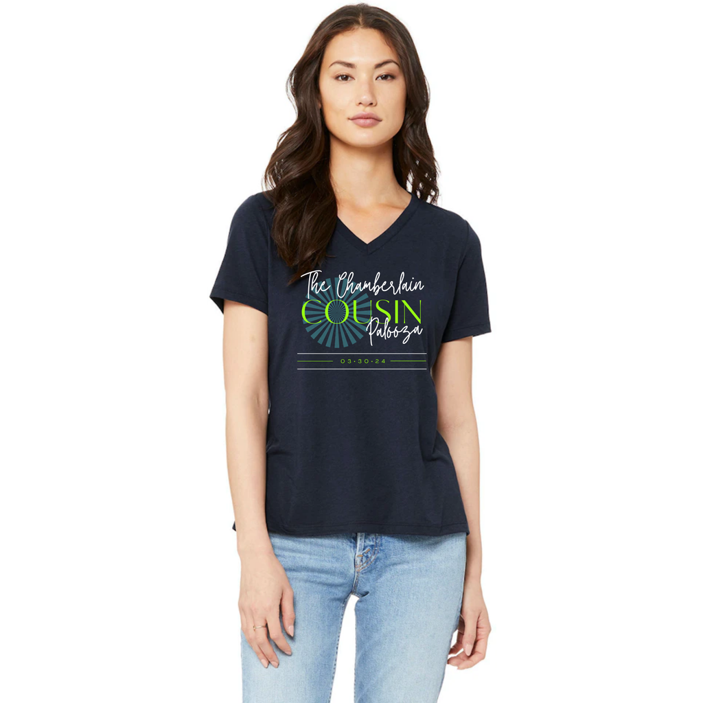 2024 Cousin-Palooza - Women's V-Neck Tee