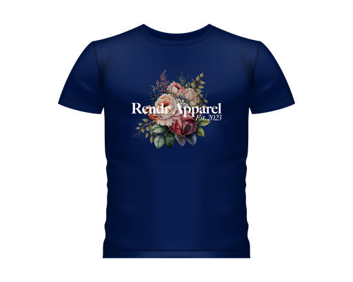 Rendr Apparel Flower Motif - Limited Edition